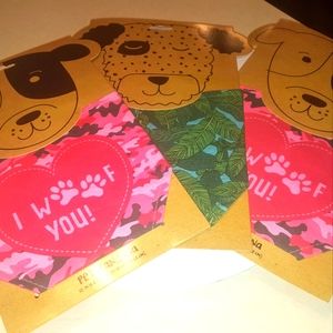 Cute Pet Bandanas, 3/$15.00